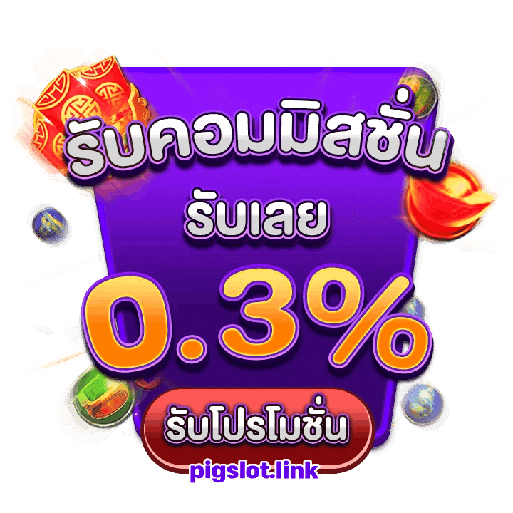 รับคอมมิชชั่น รับเลย 0.3%